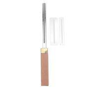 Guitar Bass Fret File + 2 Protective Plates, Square Handle Fret 4 Slots File Fret Dressing File