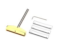 Guitar Bass Fret Press Caul & Fret Inserts with Hexagons Wrench Fingerboard Pressings Tool Replacement Luthiers Tool Inserts with Wrench Guitar Maintenance