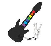Guitar Bass Keychain | Realistic Rainbow Guitar, Nice Bass for Key Ring and Bag | for Backpack Bag Handbag Travel Luggage for Men and Women Keychains