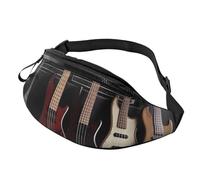 Guitar Bass Music Musical Instruments Fanny Pack for Men Women, Fashion Festival Fanny Pack, Travel Sport Walking Waist Bag