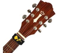 Guitar Bass Mute Strap, Noise Reduction Dampener for Electric Guitar and Bass, Stretch Diving Cotton Material with Effective Vibration Suppression, 15 x 10 x 2 cm