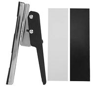 Guitar Bass Plectrum Pick Punch Metal Maker with 2 Molds DIY Tool Accessory for Guitarists Musicians Crafters Material Metal Plastic Color As Shown Size 17x8x3.8cm Quantity 1