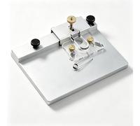 Guitar Binding Trimming Jig, Adjustable Luthier Tool, ABS Edge Banding Trimming Tool, Aluminum Alloy Material, For Professional Luthiers Binding Jig Guitar Binding
