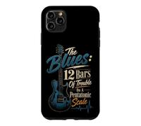 Guitar Blues 12 Bars Of Trouble Pentatonic Scale Gift Case for iPhone 11 Pro Max