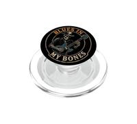 Guitar Blues In My Bones Skeleton Music Guitarist Gift PopSockets PopGrip for MagSafe