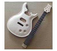Guitar body 1 Set Unfinished Electric Guitar Neck And Body Guitar Kit DIY Part Guitar DIY Accessory