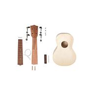Guitar body 21'' Unfinished Ukulele DIY Kit Maple Plywood Body Guitar Handwork Set Support Painting Guitar DIY Accessory