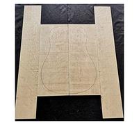 Guitar body Acoustic Guitar Maple Back And Side Panels Unfinished Guitar Making Materials DIY Materials Guitar DIY Accessory (Color : 3)
