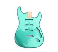 Guitar body Alder Guitar Body SSS Pickup Route Green Color For ST Strat DIY Guitars Guitar DIY Accessory