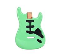 Guitar body Alder Wood Guitar Body Green For ST SSS Pickup DIY Guitar Eectric Guitar Replacement Guitar DIY Accessory