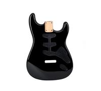 Guitar body Alder Wood SSS Pickup Guitar Body In Black Color Guitar DIY Accessory