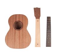Guitar body DIY 26in Ukelele Guitar DIY Kit Rosewood Fingerboard Ukulele Parts Accessories Guitar DIY Accessory