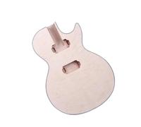 Guitar Body DIY Accessory 1 Pcs Electric Guitar Body Replacement Quilted Maple Veneer For Guitar Parts P90 Pickup Unfinished DIY