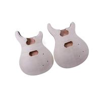 Guitar Body DIY Accessory 1 Pcs Guitar Body Unfinished Solid Wood For Electric Guitar Body Replacement Flame Veneer Set In Style DIY