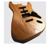 Guitar Body DIY Accessory 2Pcs Roasted Swamp ASH Wood For ST Electric Guitar Body In Nitro Paint