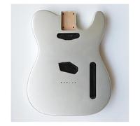 Guitar Body DIY Accessory Alder Wood TL Guitar Body For Electric Guitar High Gloss Body Finished For TL Guitar Kits Building Parts(Metal Silver)