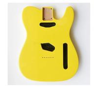 Guitar Body DIY Accessory Alder Wood TL Guitar Body For Electric Guitar High Gloss Body Finished For TL Guitar Kits Building Parts(Yellow)