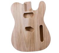 Guitar Body DIY Accessory Diy Electric Guitar Body Paulownia Handmade Unfinished Bolt On Style Back Undrilled For Lethier Replacement Body