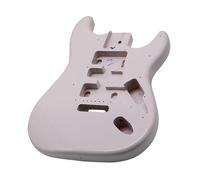 Guitar Body DIY Accessory Electric Guitar Body Poplar Semi-finished FOR ST White Body Electric Guitar Student Modified Instrument DIY