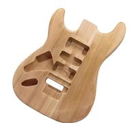 Guitar Body DIY Accessory Electric Guitar Body Poplar Wood Advanced Unfinished Handcrafted Left Hand Replacement Parts