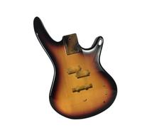 Guitar Body DIY Accessory Electric Guitar Body Semi-finished Bass Guitar Barrel Beutiful Glossy Panel