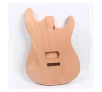 Guitar Body DIY Accessory Electric Guitar Body Solid Wood P90 Pickup Bolt On Style DIY Handmade Unfinished Guitar Parts Drilled Replacement