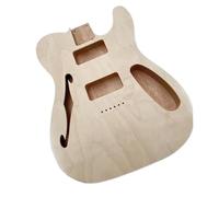 Guitar Body DIY Accessory Electric Guitar Unfinish Thinline Body Two Pcs Mahogany Back Guitar Body Made