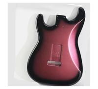 Guitar Body DIY Accessory For ST Pink Black Gradient Edge Alder Wood Electric Guitar Body Fend Standard Size
