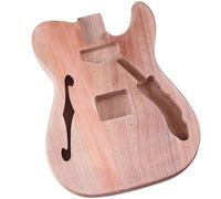 Guitar Body DIY Accessory For TL Electric Guitar Okoume Wood F Hole Electric Guitar Body 5.6CM Width Guitar Barrel DIY Part For Electric Guitar