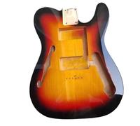 Guitar Body DIY Accessory Half Hollow F Hole Electric Guitar Body Applies To TL Style Made By Gradient Guitar Body