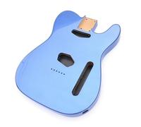 Guitar Body DIY Accessory High Gloss Alder Wood Guitar Body Metal Dark Blue Electric Guitar Body Finished For TL Guitar Kits Building Parts