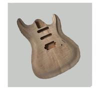 Guitar Body DIY Accessory Unfinish Electric Guitar Body Carved Top Body With Flame Maple Top