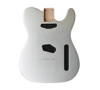 Guitar body DIY Alder Wood Guitar Body Metal Silver Color For Electric Guitar High Gloss Body Finished For TL Guitar Kits Building Parts