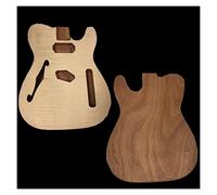 Guitar body DIY Electric Guitar Body Mahogany Maple Veneer Unfinished Electric Guitar Guitar DIY Accessory