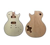 Guitar body DIY Guitar Mahogany Water Ripple Veneer Body Unfinished Electric Guitar Kit All Hardware Guitar DIY Accessory