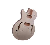 Guitar Body DIY Left Hand Electric Guitar Body Replacement Flame Maple F Hole Bolt On Style
