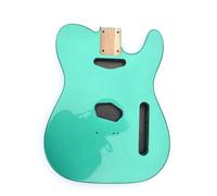 Guitar body DIY Metal Green Color Alder Wood Guitar Body Electric Guitar Body High Gloss Finished For TL Guitar Kits Building Parts