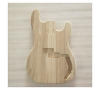 Guitar body DIY Unfinished Electric Guitar Bass Body Replacement Paulownia Wood Guitar DIY Accessory