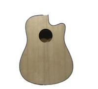 Guitar body Electric Acoustic And Folk Guitar Body Made Solid Spruce Thin Natural Colou High Gloss 40 Inch DIY Electric Acoustic