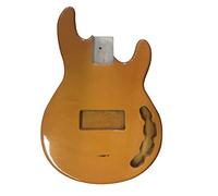 Guitar body Electric Bass Guitar Body Unfinished For ST Bass Guitar Panel Semi Finished Guitar Kit Guitar DIY Accessory (Color : 01)