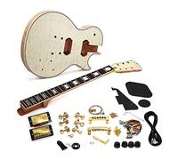 Guitar body Electric Guita Flame Maple Veneerr+Mahogany Body Neck Rosewood Fingerboard Guitar DIY Accessory