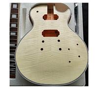 Guitar body Electric Guita Flame Maple Veneerr+Mahogany Okoume Body Neck Rosewood Fingerboard Guitar DIY Accessory (Color : 16)