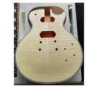 Guitar body Electric Guita Flame Maple Veneerr+Mahogany Okoume Body Neck Rosewood Fingerboard Guitar DIY Accessory (Color : 13)