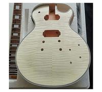 Guitar body Electric Guita Flame Maple Veneerr+Mahogany Okoume Body Neck Rosewood Fingerboard Guitar DIY Accessory (Color : 20)