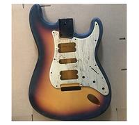 Guitar body Electric Guitar Body Alder Panel With Wood Pickguard Semi-finished Manual DIY Accessories Guitar DIY Accessory (Color : 02)