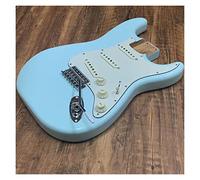 Guitar body Electric Guitar Body Guitar Semi-finished Manual DIY Guitar Barrel Replacement Guitar Accessories Guitar DIY Accessory (Color : Light blue)