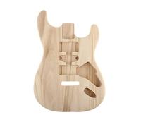 Guitar body Electric Guitar Unfinished Body, Sycamore Wood DIY Musical Instrument Accessory Guitar DIY Accessory