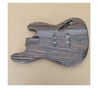 Guitar body Finished Zebra Wood Bass Guitar Body Gloss Guitar DIY Accessory