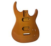 Guitar body For ST Guitar Body HH Maple Wood Replacement Unfinished DIY Style Bolt On Heel Guitar DIY Accessory (Color : Yellow)