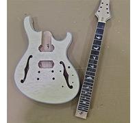 Guitar body Good 1 Set Unfinished Electric Guitar Neck And Body Guitar Kit DIY Part Guitar DIY Accessory